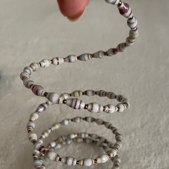 Handmade Wrap Bracelet from Rwanda - Picture 6 of 7